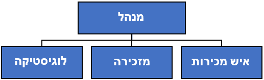 מבנה ארגוני בסיסי בעסק